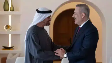 Hakan Fidan Körfez turunu tamamladı: BAE’de Şeyh Muhammed bin Zayid ile görüştü