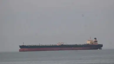 İstanbul Boğazı açıklarında Türk petrol gemisine drone isabet etti