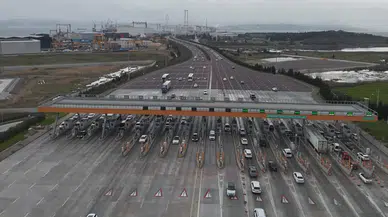 Bayramda otoyol ve köprülerden 12,3 milyon araç geçti