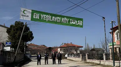 Bu köyde alkol, sigara ve kumar bulunmuyor: Türkiye’nin “En Yeşilaycı Köyü” seçildi