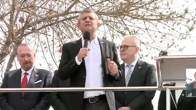 CHP mitinginde İstiklal Marşı tepkisi: Özgür Özel sert konuştu