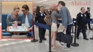 Emma Watson Meksikalı milyarder Gonzalo Baillères ile havalimanında dudak dudağa görüntülendi