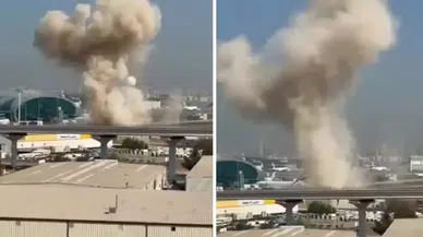 İran dronları Dubai Havalimanı’nı vurdu: Tüm uçuşlar askıya alındı