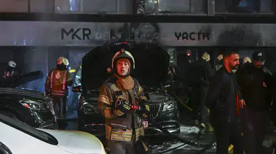 Beşiktaş'ta lüks araç kiralama şirketinde yangın: 15 otomobil küle döndü