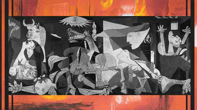 Picasso'nun Guernica tablosu İspanya'da siyasi krize yol açtı