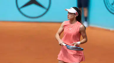 Madrid’de Zeynep Sönmez rüzgarı dindi: İlk seti kazandı, maçı kaybetti