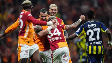 Galatasaray, Fenerbahçe'yi 3-0 mağlup etti