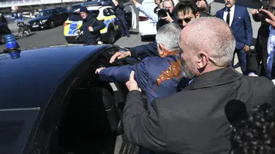 Berlin’de Rıza Pehlevi’ye boyalı saldırı düzenlendi