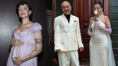 Melike Şahin anne oluyor: Hamilelik haberini sahnede duyurdu