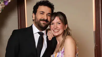 Hasan Can Kaya sade bir törenle nişanlandı