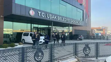 Uşak Belediyesi’ne ikinci dalga operasyon: 25 kişi gözaltına alındı