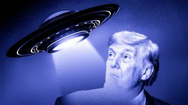 Trump'tan UFO dosyaları hakkında yeni açıklama: Çok ilginç belgelere ulaştık
