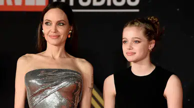 Angelina Jolie ve Brad Pitt’in kızı Shiloh ilk defa kamera karşısında: Annesinin kopyası