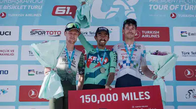 61. Cumhurbaşkanlığı Türkiye Bisiklet Turu’nda 3. etabın kazananı Ivan Ramiro Sosa oldu