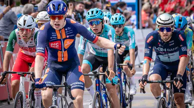 61. Türkiye Bisiklet Turu Patara-Kemer etabını Casper Van Uden kazandı