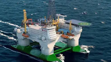 Çin okyanusun ortasına 30 katlı araştırma platformu kuruyor