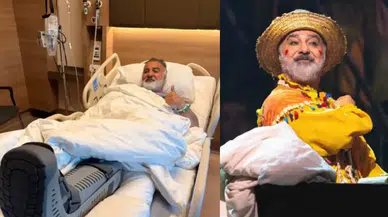 Cengiz Bozkurt ameliyat oldu: Sahnede aşil tendonu koptu