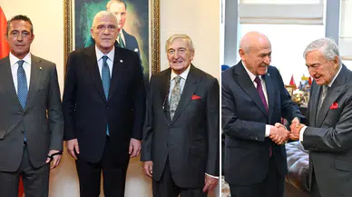Koç ailesinden Müsavat Dervişoğlu ve Devlet Bahçeli'ye ziyaret