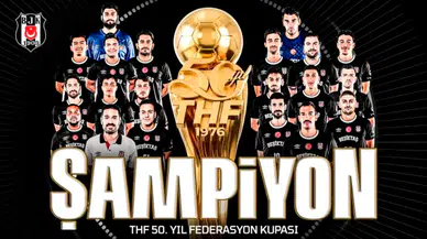 Hentbolda 50. Yıl Federasyon Kupası Beşiktaş’ın oldu