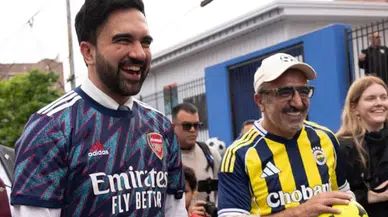 İş insanı Hamdi Ulukaya ile New York Belediye Başkanı Mamdani sokak futbolu oynadı