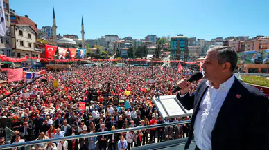 Özgür Özel, Rize'den Erdoğan'a seslendi: Çay 40 lira olmalı, millet sandık istiyor