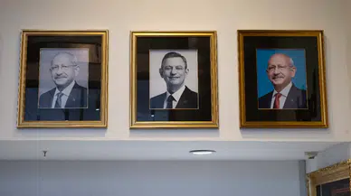 Kılıçdaroğlu’nun fotoğrafı CHP Genel Merkezi’ne asıldı: Özgür Özel detayı dikkat çekti