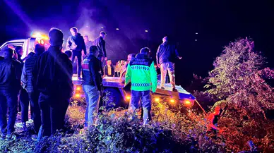 Kastamonu'da kahreden bayram kazası: Otomobil uçuruma yuvarlandı, nişanlı sürücü öldü
