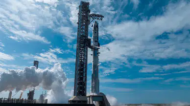 Tarihi fırlatma: Dünyanın en büyük roketi Starship V3 uzaya fırlatıldı