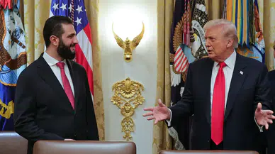 Suriye Geçici Cumhurbaşkanı Şara ve ABD Başkanı Trump telefonda görüştü