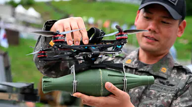 Savaş stratejisinde köklü değişim: Güney Kore ordusundaki her askere ikinci bir silah olarak dron verilecek