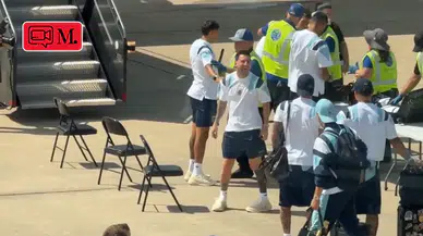 Messi'ye ABD'de dedektörle üst araması yapıldı: Ünlü futbolcu gülerek tepki gösterdi
