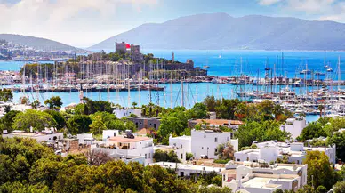 Bodrum'da turizm sezonu hızlandı: Otellerde doluluk yüzde 90'a ulaştı