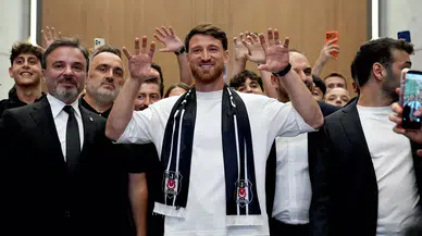 Beşiktaş'ın yeni transferi Salih Özcan İstanbul'da: "Şampiyon olmak istiyoruz"