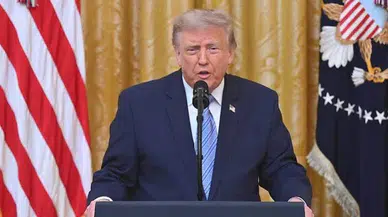 Trump: Hürmüz Boğazı'nı biz kontrol ediyoruz, İran hiçbir şeyi kontrol etmiyor
