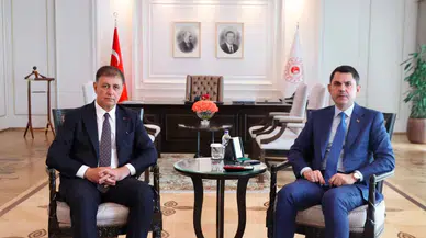 Murat Kurum ile Cemil Tugay Ankara'da bir araya geldi