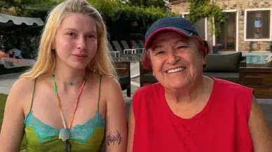Selda Bağcan ile Aleyna Tilki Bodrum'da bir araya geldi