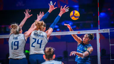 Voleybol Milletler Ligi'nde ilk finalist Brezilya oldu