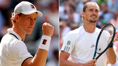 Wimbledon'da dev finalin adı kondu: Jannik Sinner ile Alexander Zverev şampiyonluk için kortta