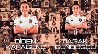 Beşiktaş'tan kadın futbolunda önemli adım: Sahadaki liderler Didem Karagenç ve Başak Gündoğdu kulüp hafızasını geleceğe taşıyacak