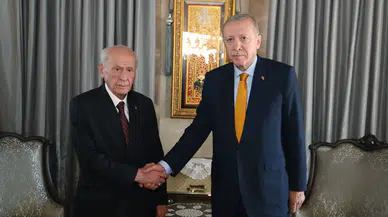 Erdoğan ile Bahçeli Beştepe'de bir araya gelecek: Görüşme saati belli oldu