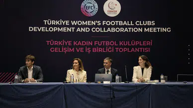 Türk kadın futbolunun geleceği için kulüpler aynı masada buluştu