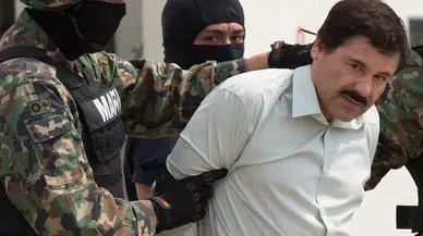 El Chapo'nun 2016'daki yakalanma anına ait bilinmeyen görüntüleri yıllar sonra yayımlandı