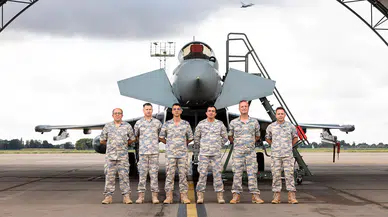 MSB heyeti İngiltere'de: Eurofighter Typhoon bakım tesisleri incelendi