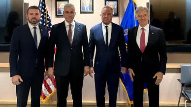 Washington'da kritik sağlık diplomasisi: Bakan Memişoğlu ve Kennedy masaya oturdu