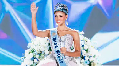 Miss World 2026 tacı Dominik Cumhuriyeti'ne gitti: 24 yaşındaki genç öğretmen dünya güzeli seçildi