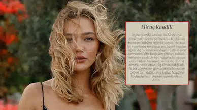 Uyuşturucu testi pozitif çıkmıştı: Melisa Döngel’den ‘Miraç Kandili’ paylaşımı