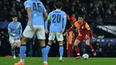 Galatasaray, Şampiyonlar Ligi'nde Manchester City'e 2-0 yenildi: Yoluna play-off'tan devam edecek
