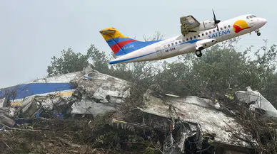 Kolombiya'da 15 kişiyi taşıyan uçak düştü: Hayatta kalan olmadı