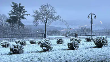 İstanbul'da kar yağışı başladı