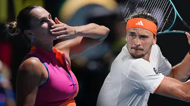 Avustralya Açık'ta Sabalenka ve Zverev yarı finalde